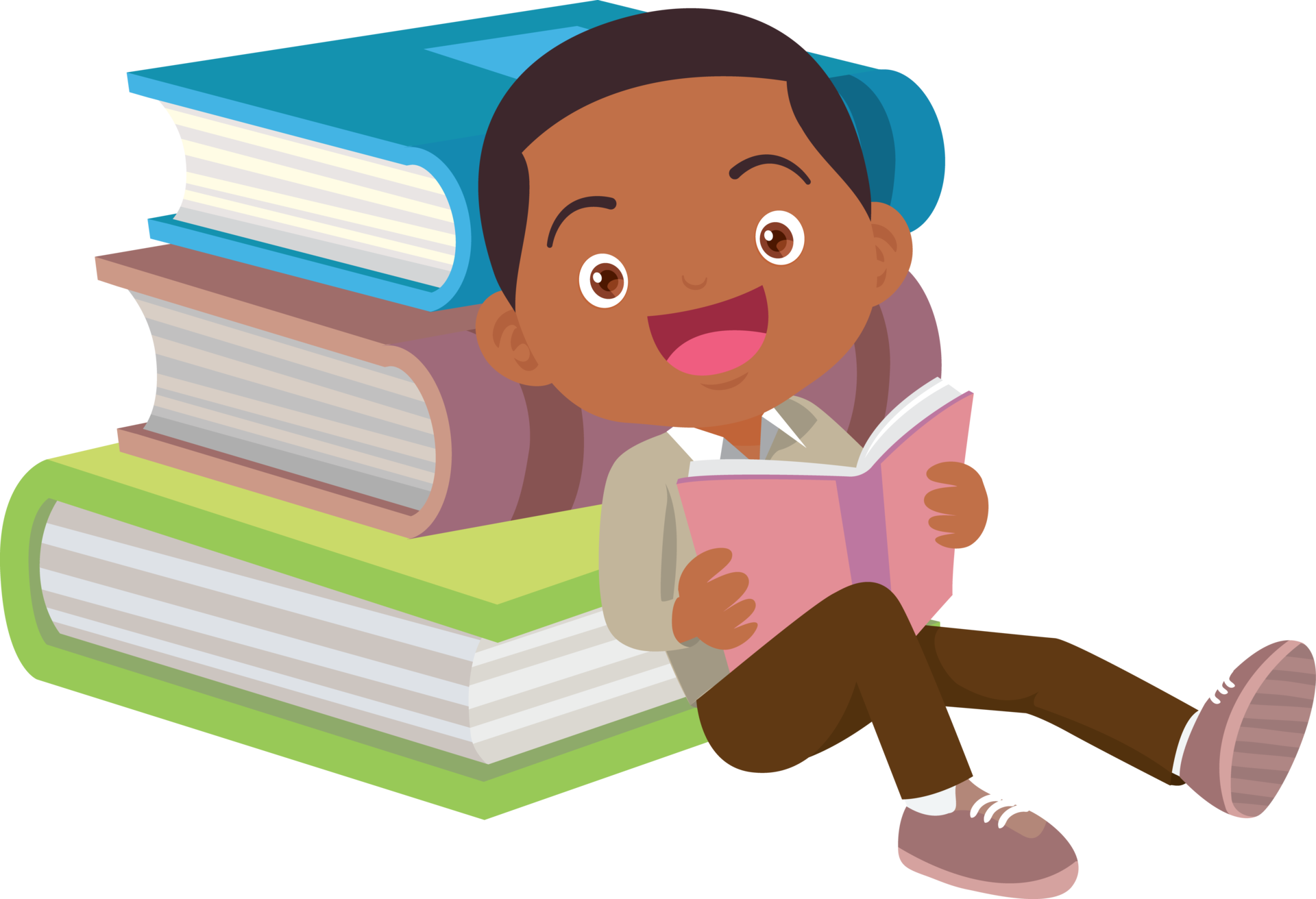 children reading books 27853238 PNG