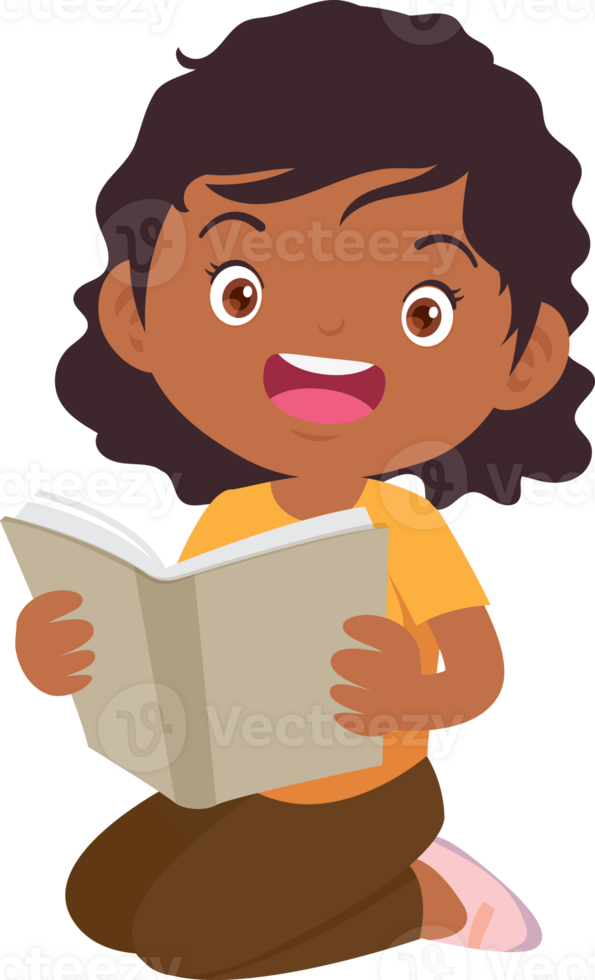 children reading books png