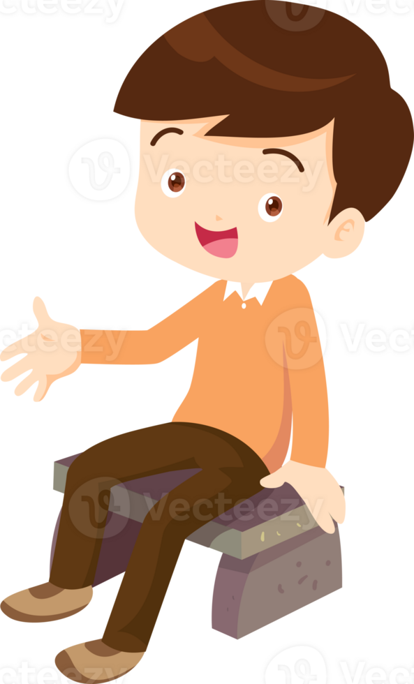 child sitting smiling happy png