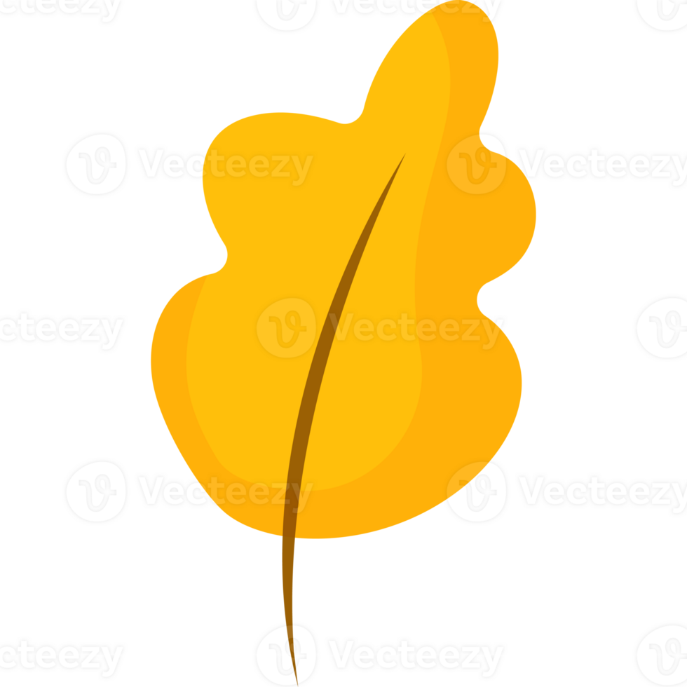 autumn yellow leaf 27853443 PNG