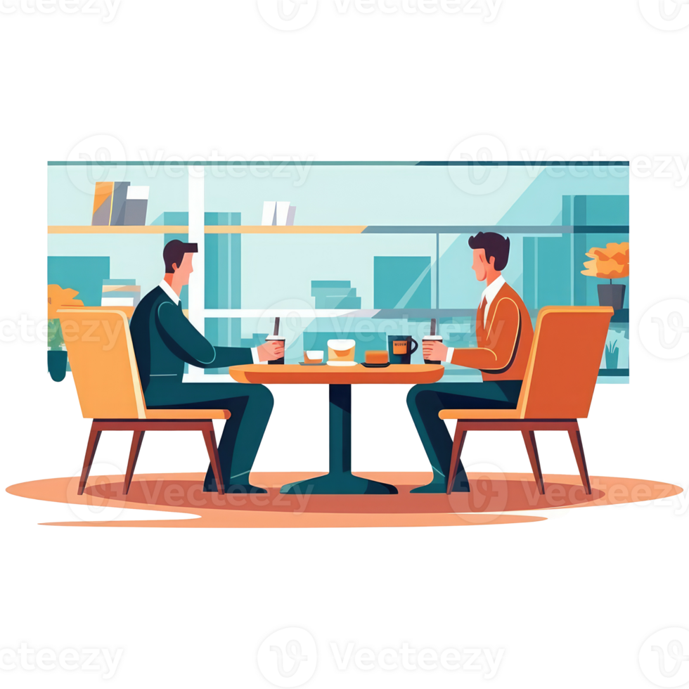 business meeting of people . AI Generated png