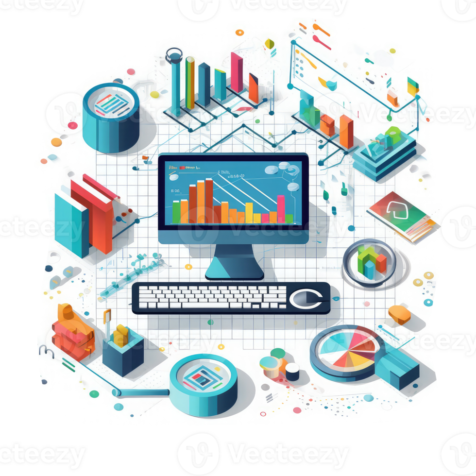 analytics industry gaining a more accurate and nuanced understanding of your business operations and make more informed data-driven decisions . AI Generated png