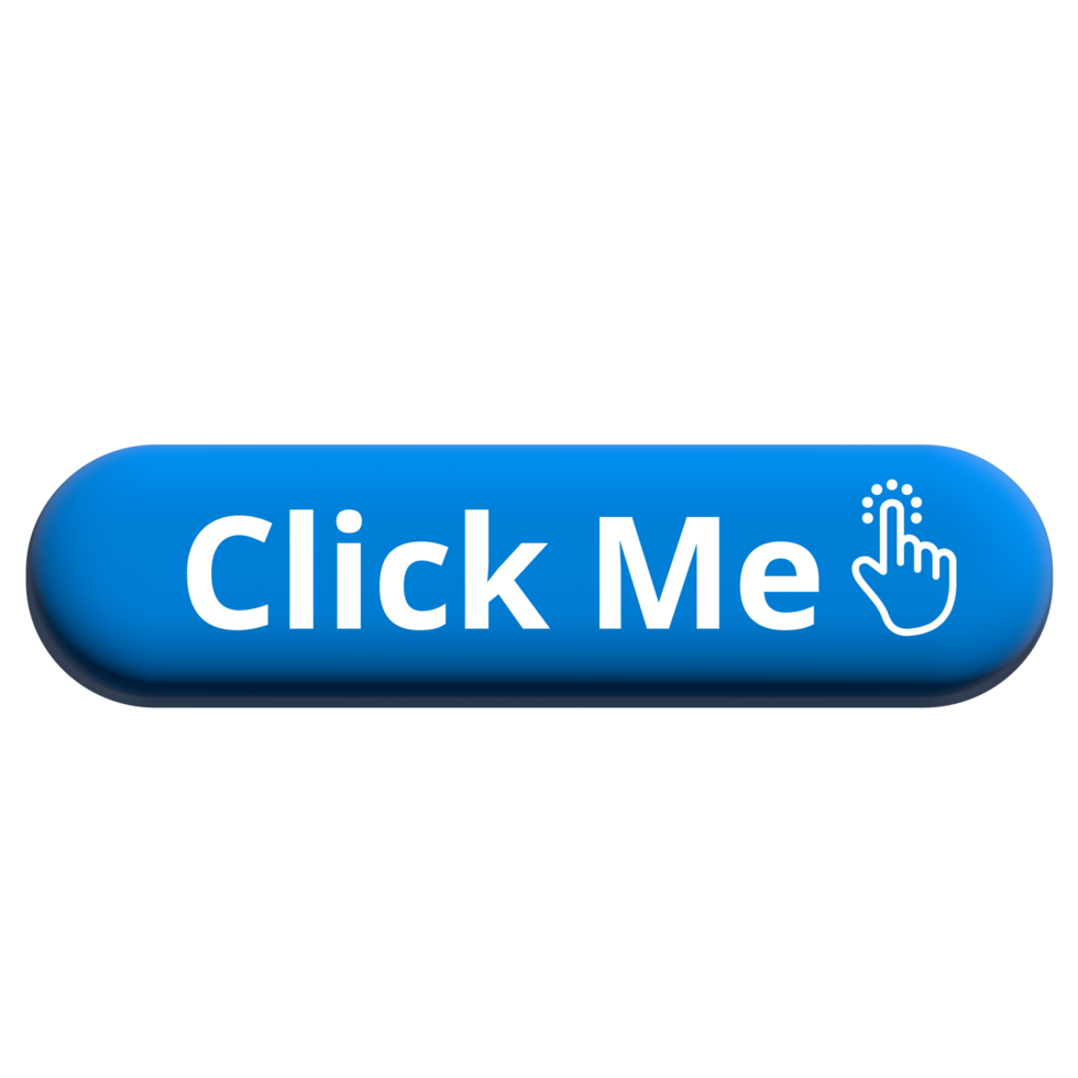 Click me 3d button web Transparent png