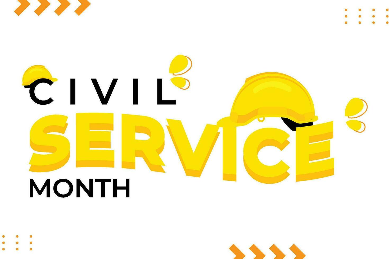 Civil Service Month, Event Civil Service 27854347 Vector Art at Vecteezy