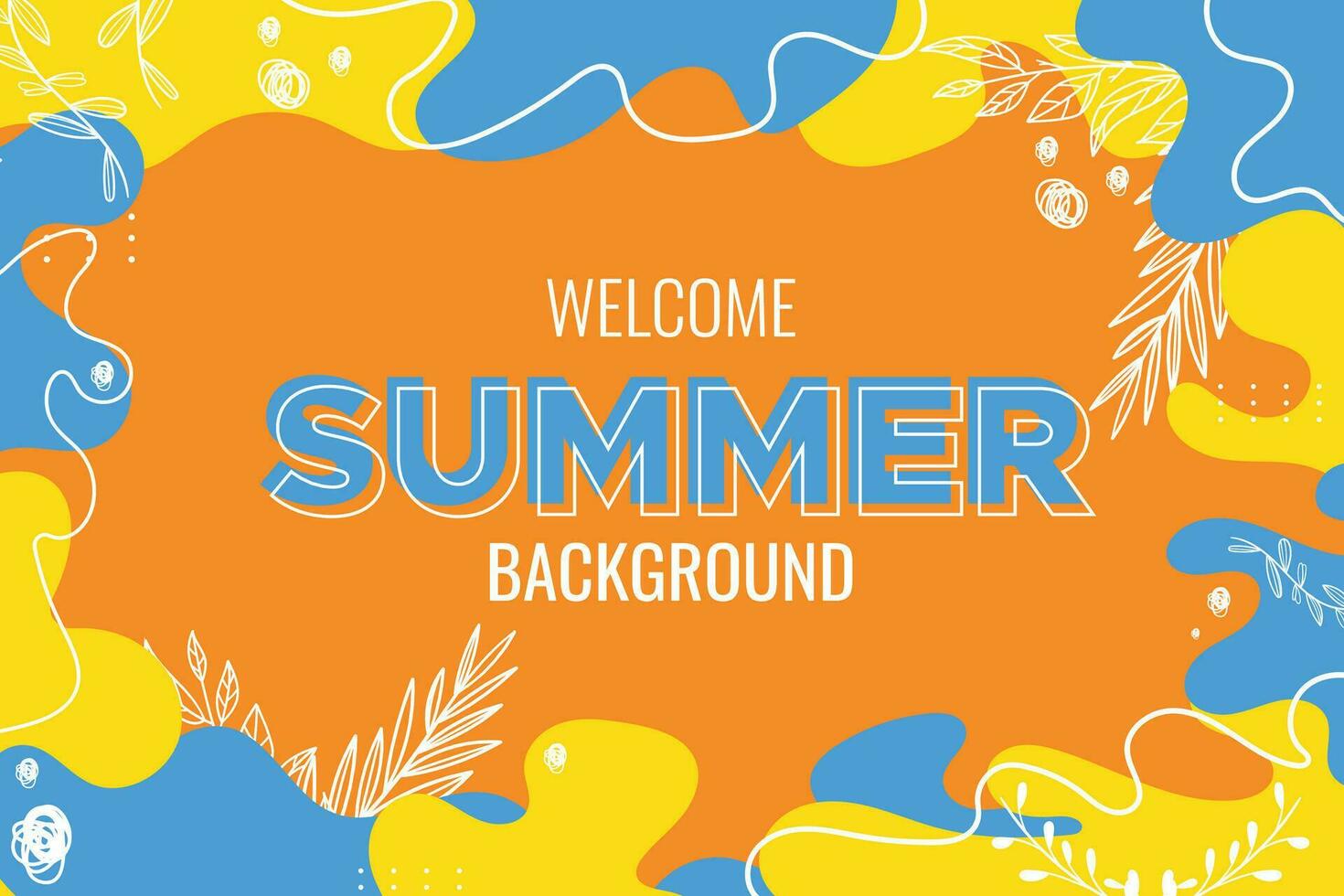 Background summer, background mephis, background advertising vector