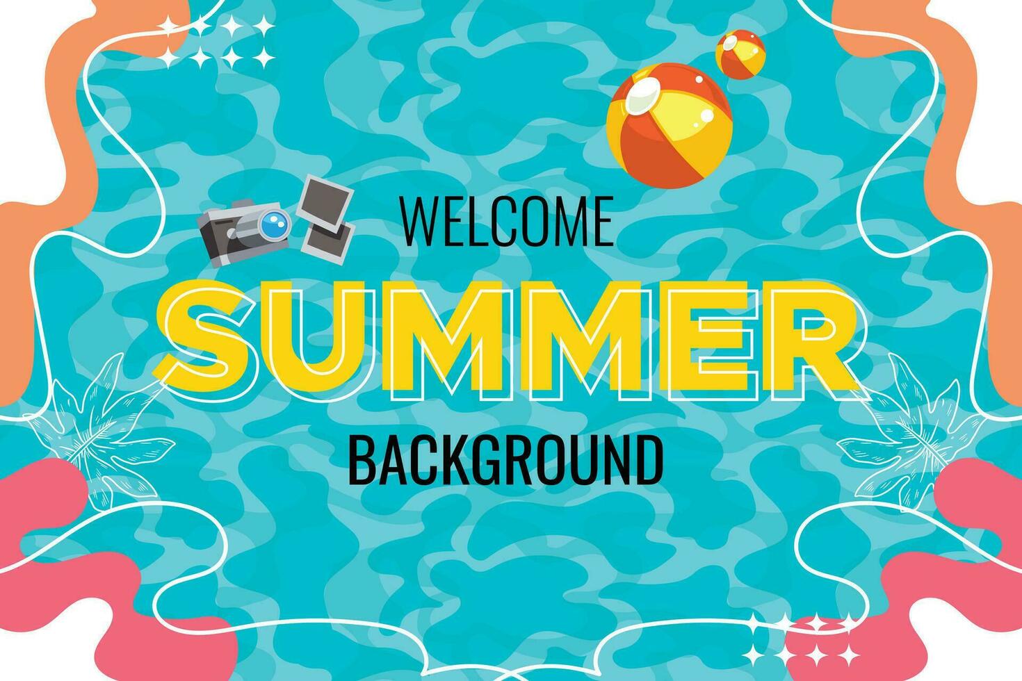 Background Summer, Background mephis, background advertising vector