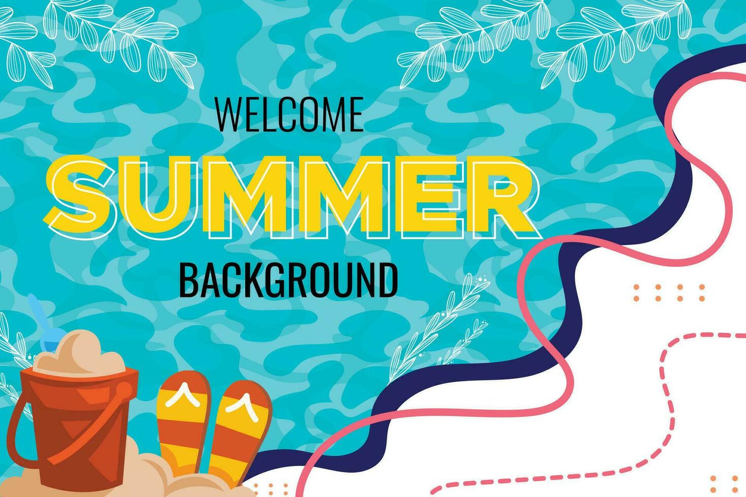 Background Summer, Background mephis, background advertising vector