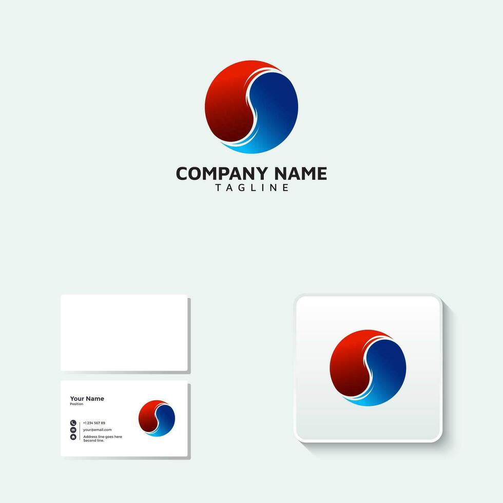 Modern logo Design. Gradient  logo Template vector