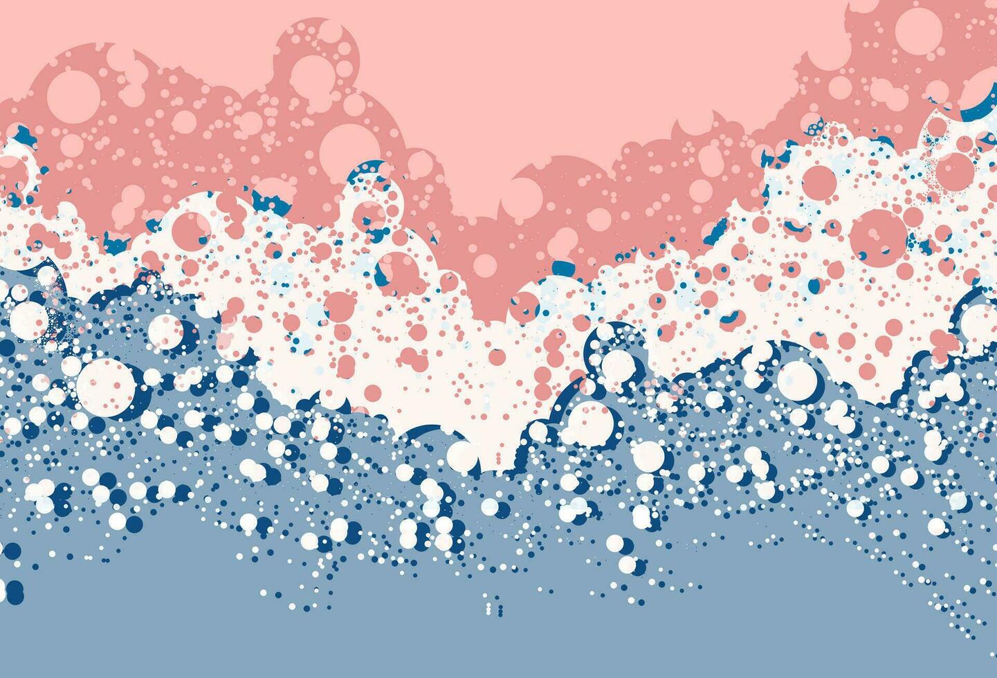 Vector image of a porous multilayer background.
