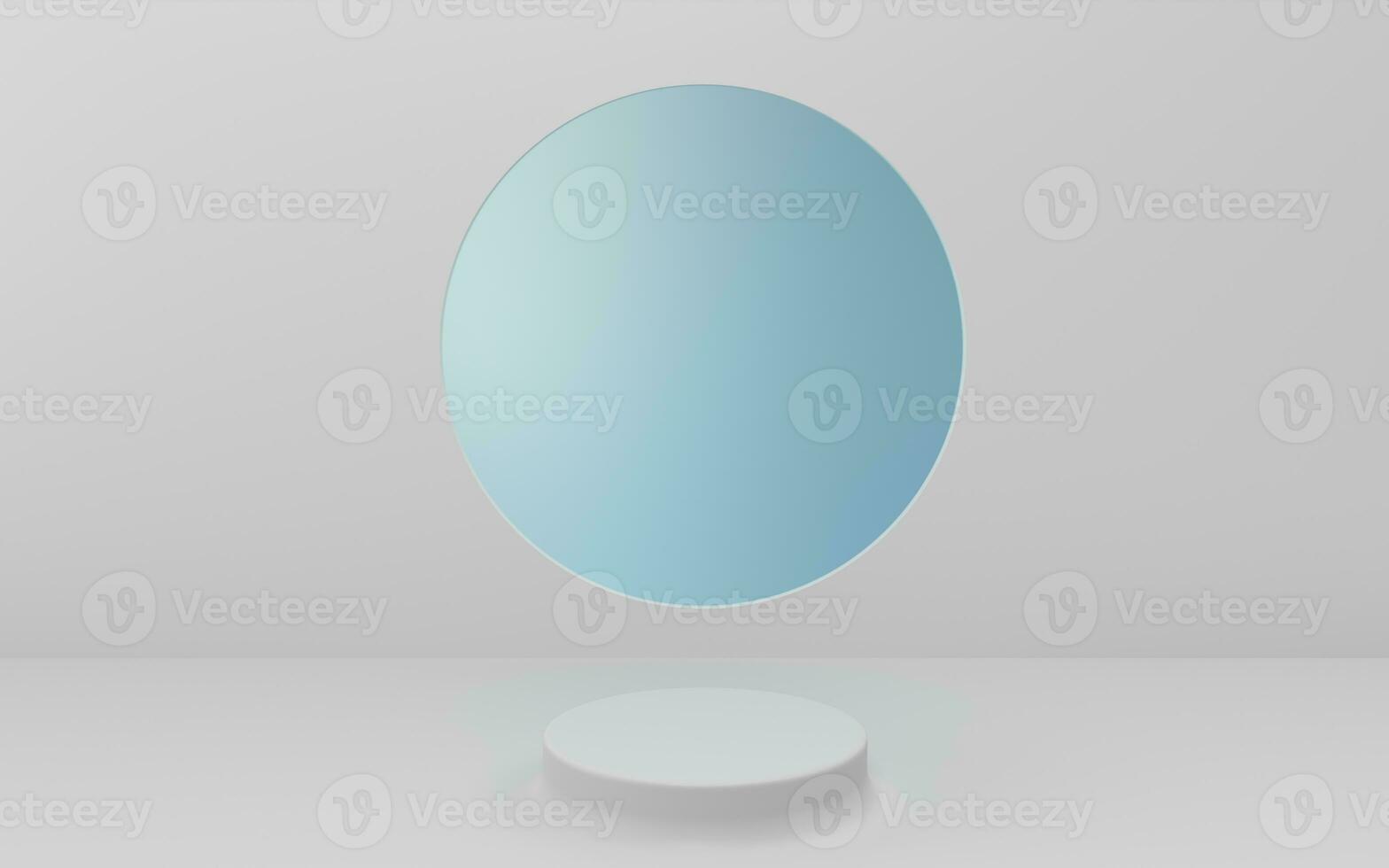 Empty product stage, product advertising concept, 3d rendering. photo