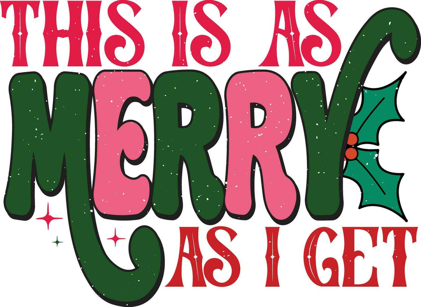 Christmas Sublimation Design vector
