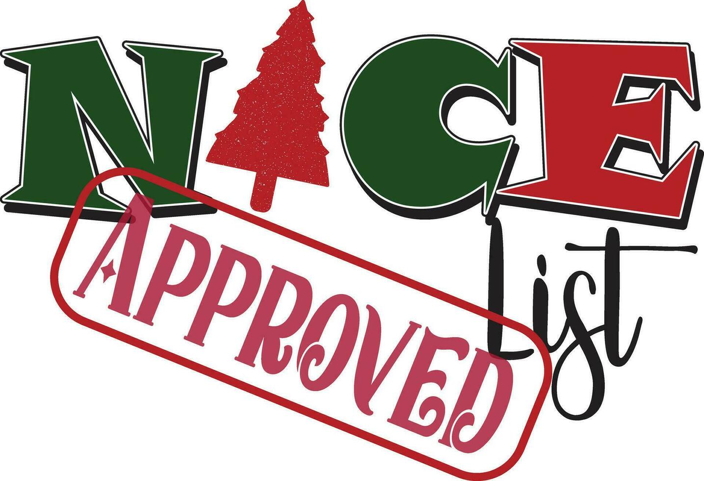 Christmas Sublimation Design vector