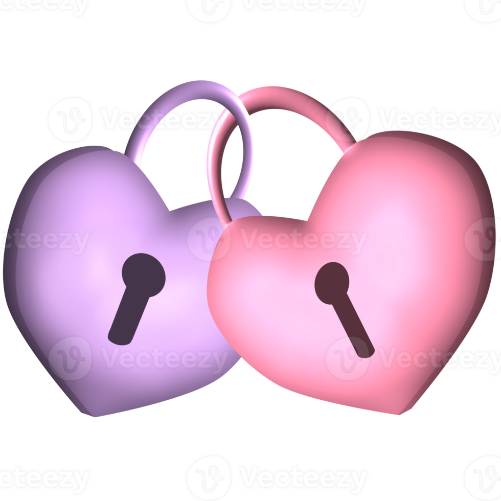 Heartfelt Unity, Interlocking Heart Shaped Keychain, Perfect for Love, Bonding, and Gifting png