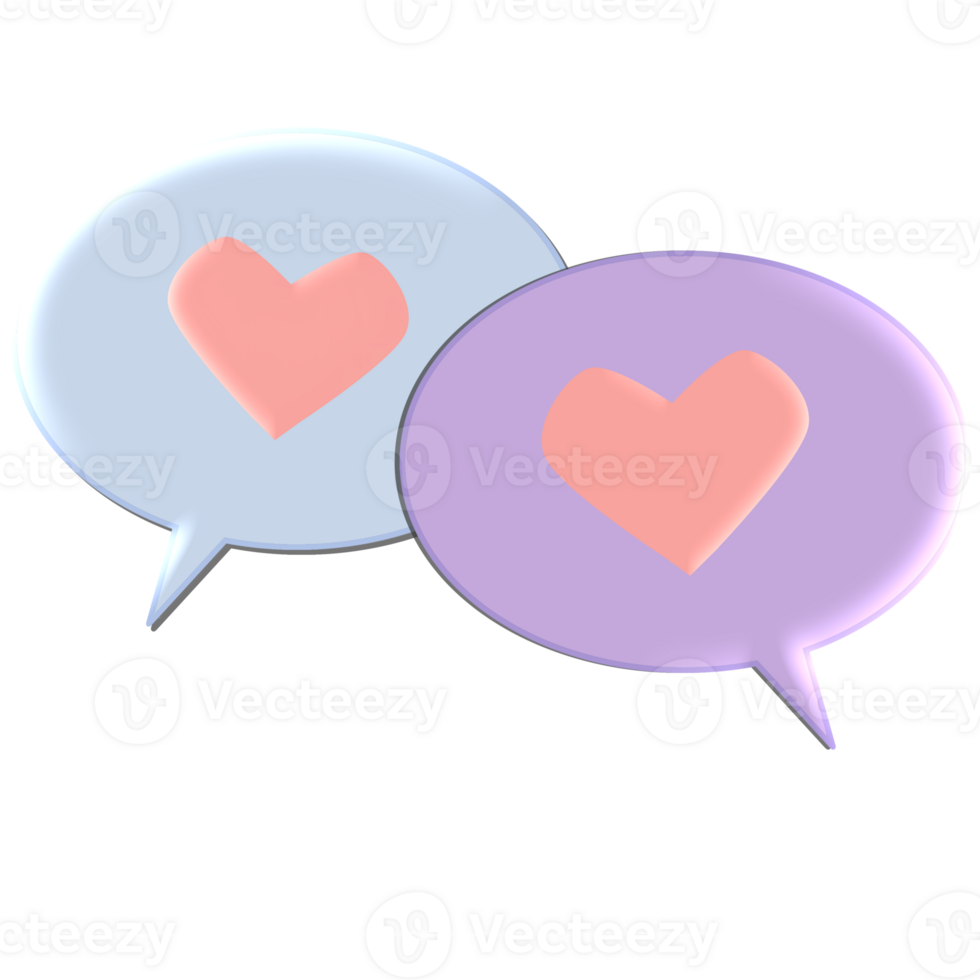 Love in Bloom, Message and Hearts concept of Romantic Greeting png