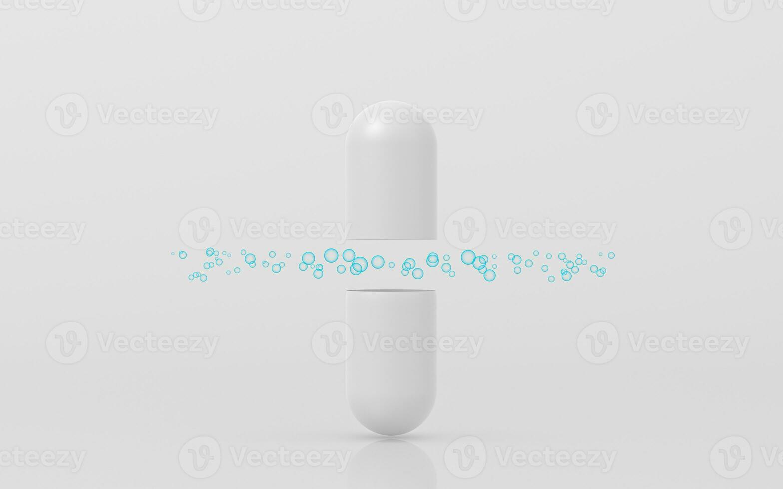 Medicine and treatment, medical concept, 3d rendering. photo