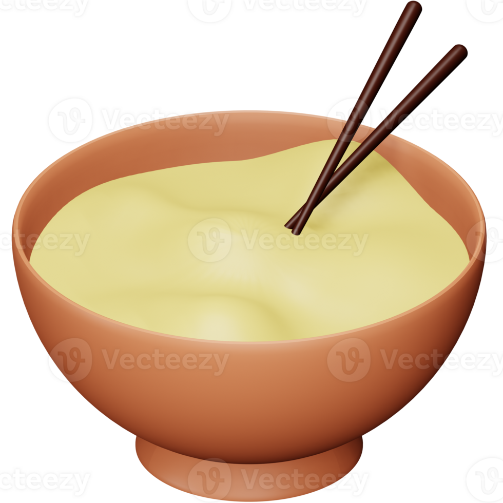 Bowl 3d rendering isometric icon. png