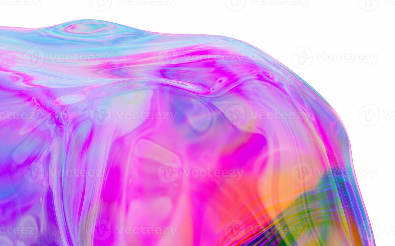 Abstract gradation of glass, 3d rendering. photo