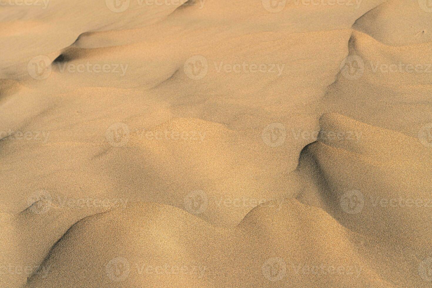 The curve of the dessert, natural terrain background. photo