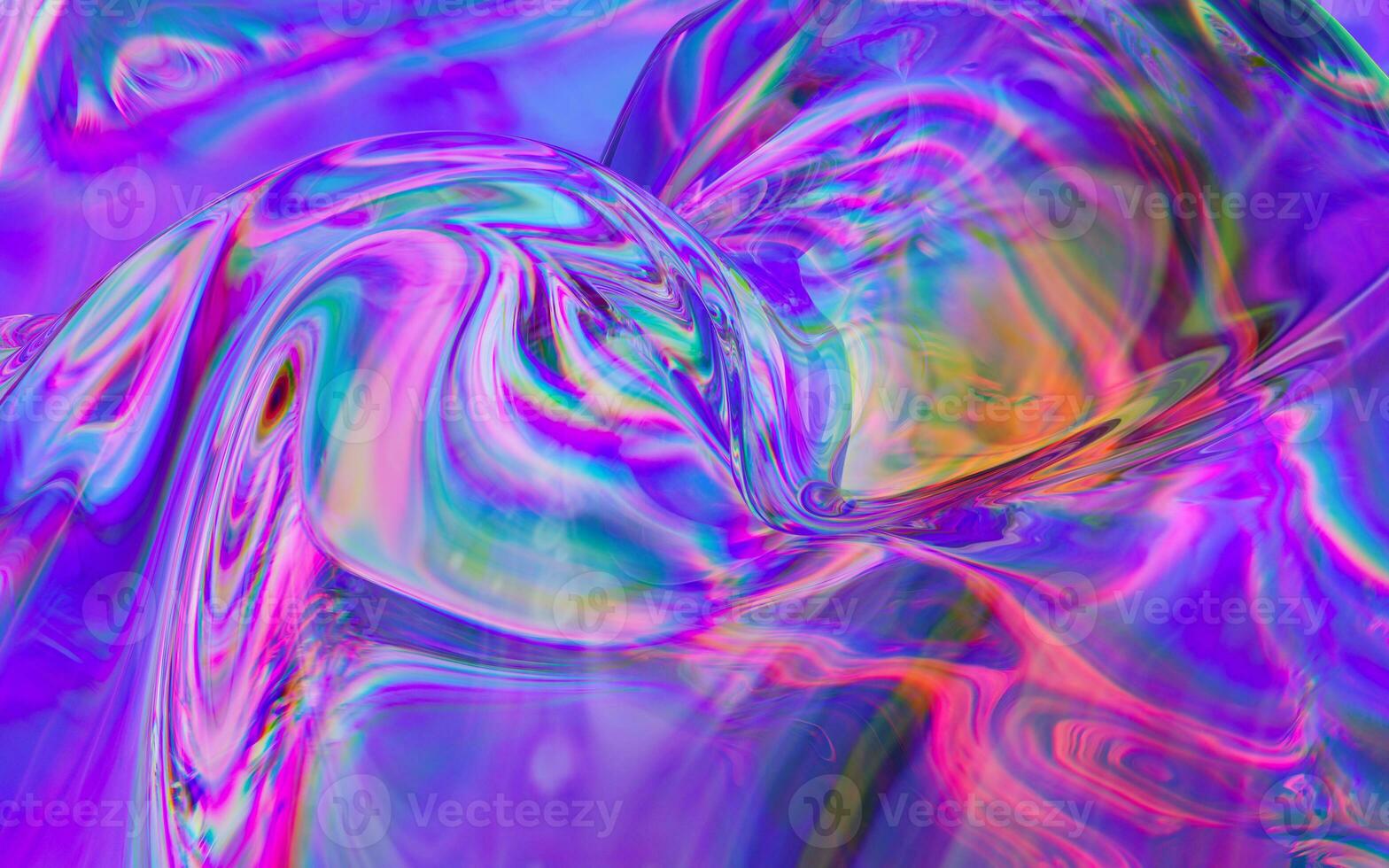 Abstract gradation of glass, 3d rendering. photo