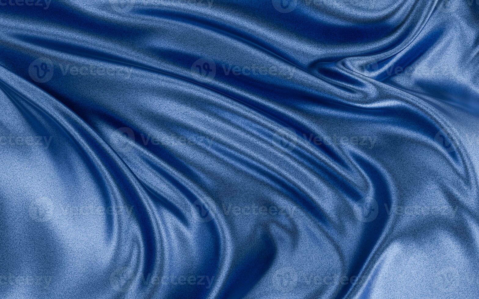 Flowing cloth, wave pattern, 3d rendering. photo