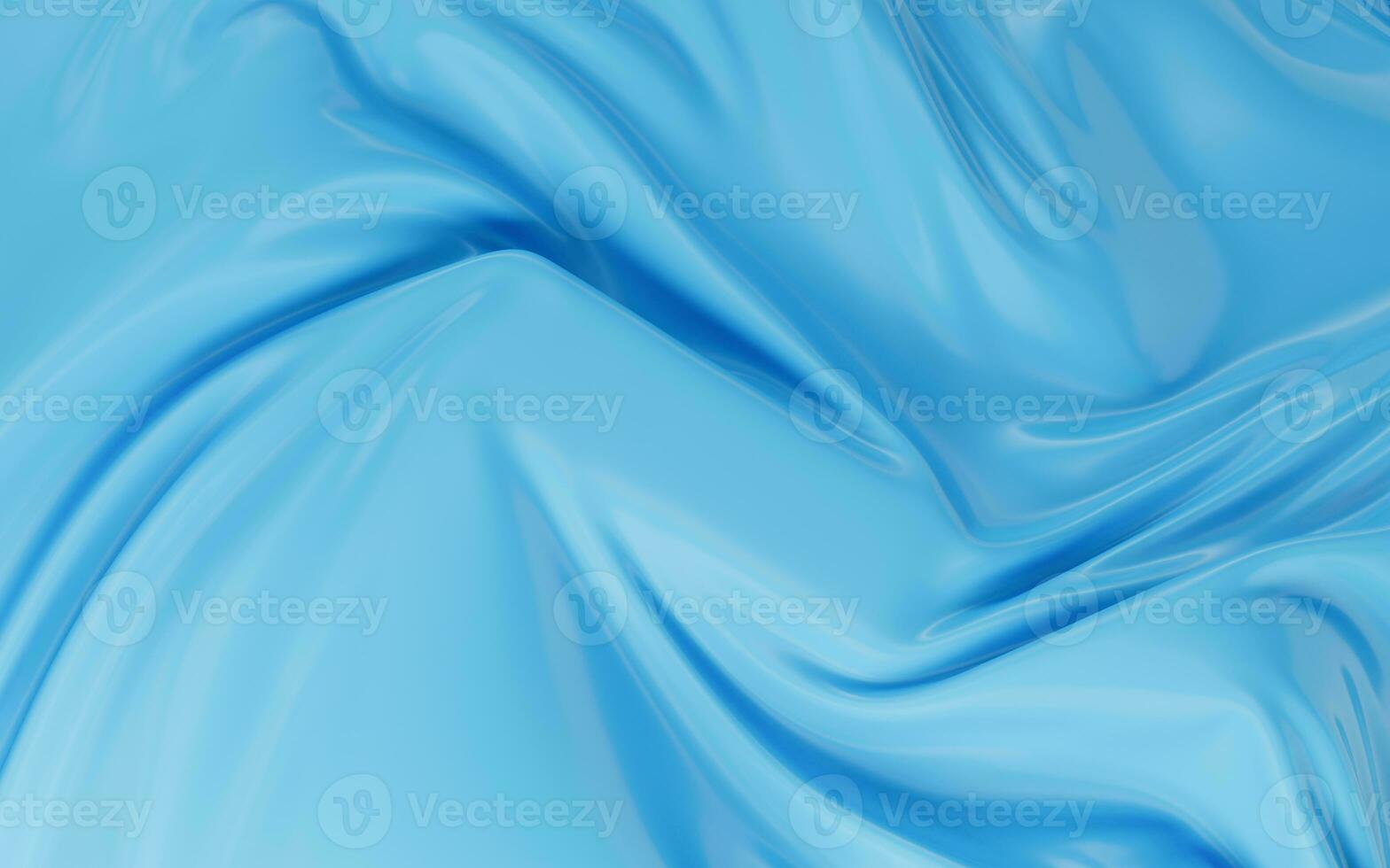 Flowing cloth, wave pattern, 3d rendering. photo