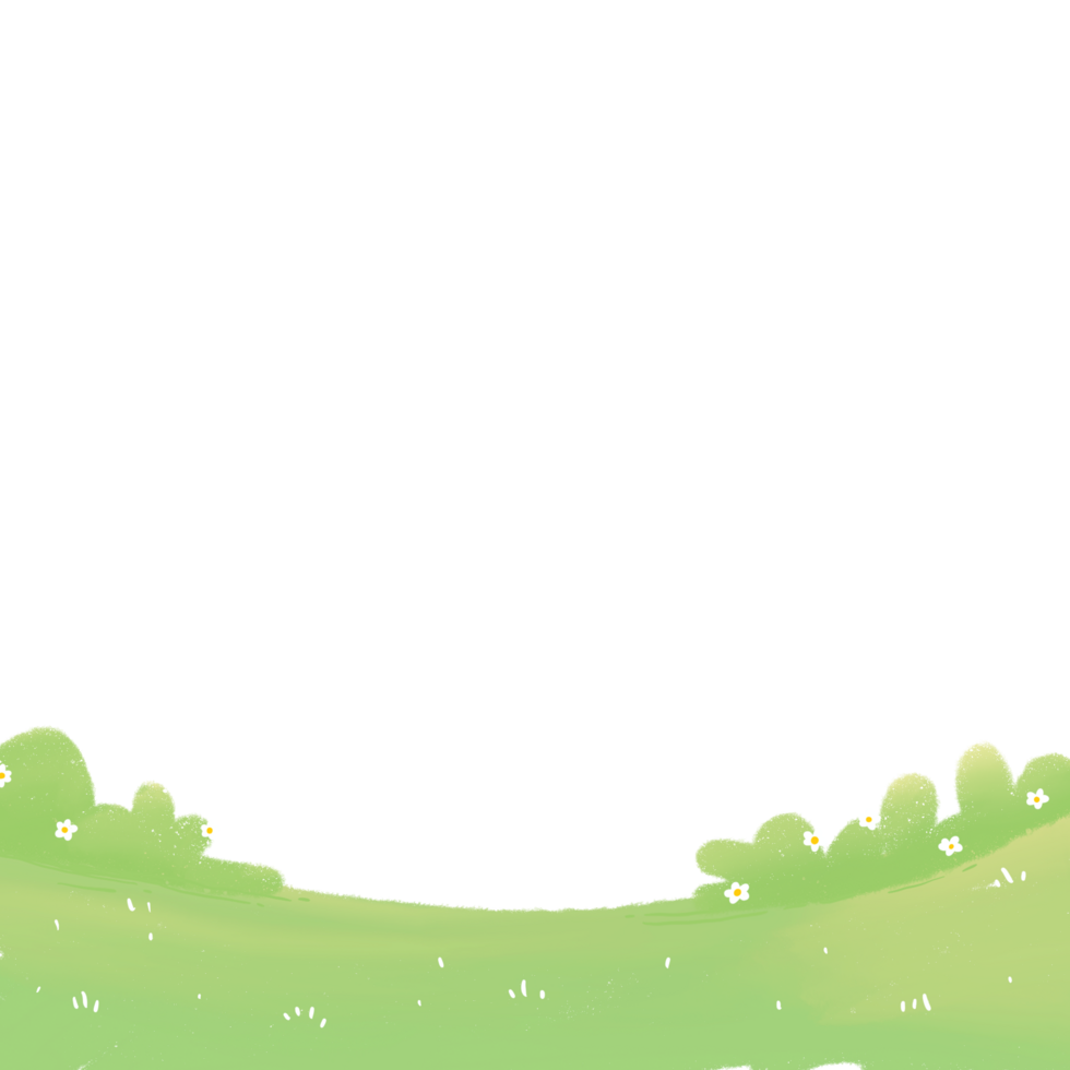 grass watercolor illustration png