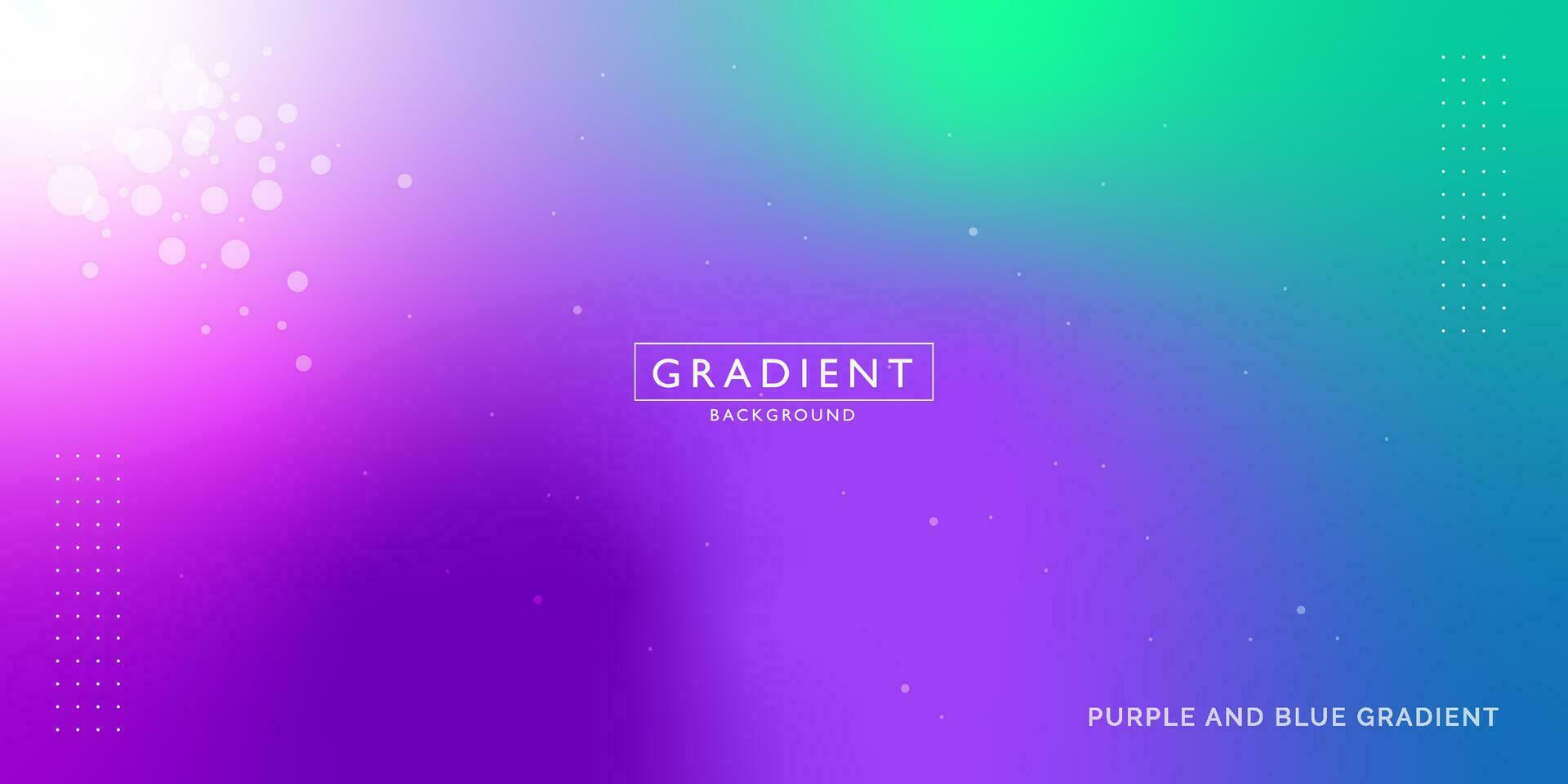 Purple and Blue Gradient Background or Gradient Abstract Background or Full Color Abstract Background vector