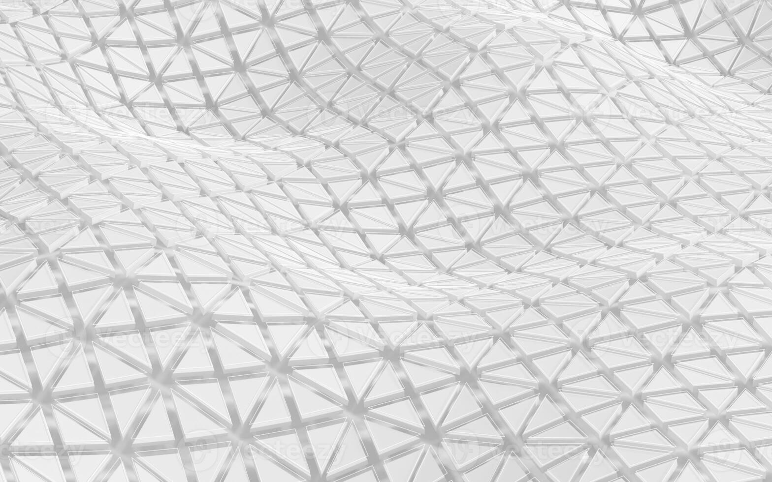 Geometric figures and meshes, 3d rendering. photo