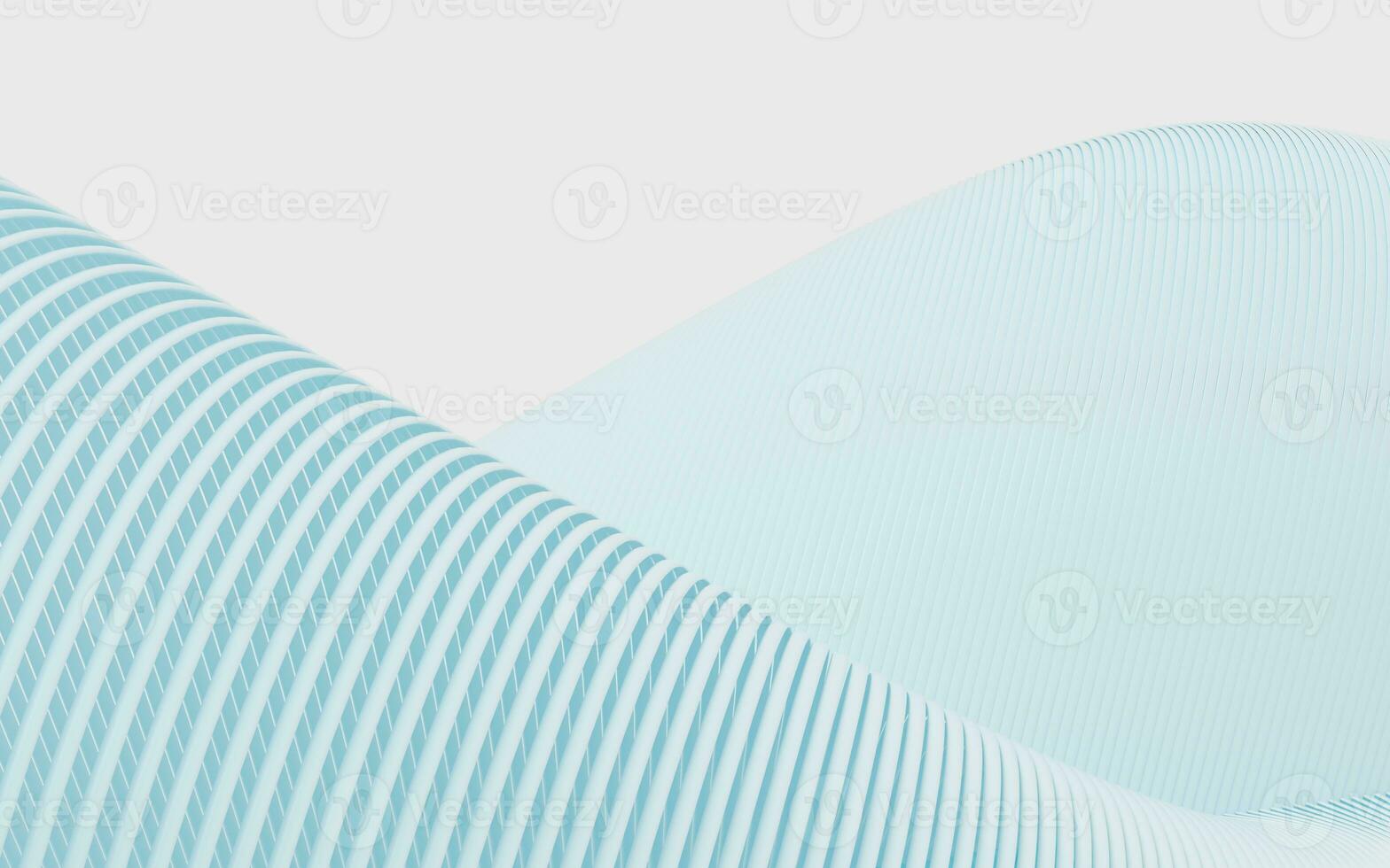 Wavy lines pattern background, curve structure, 3d rendering. photo