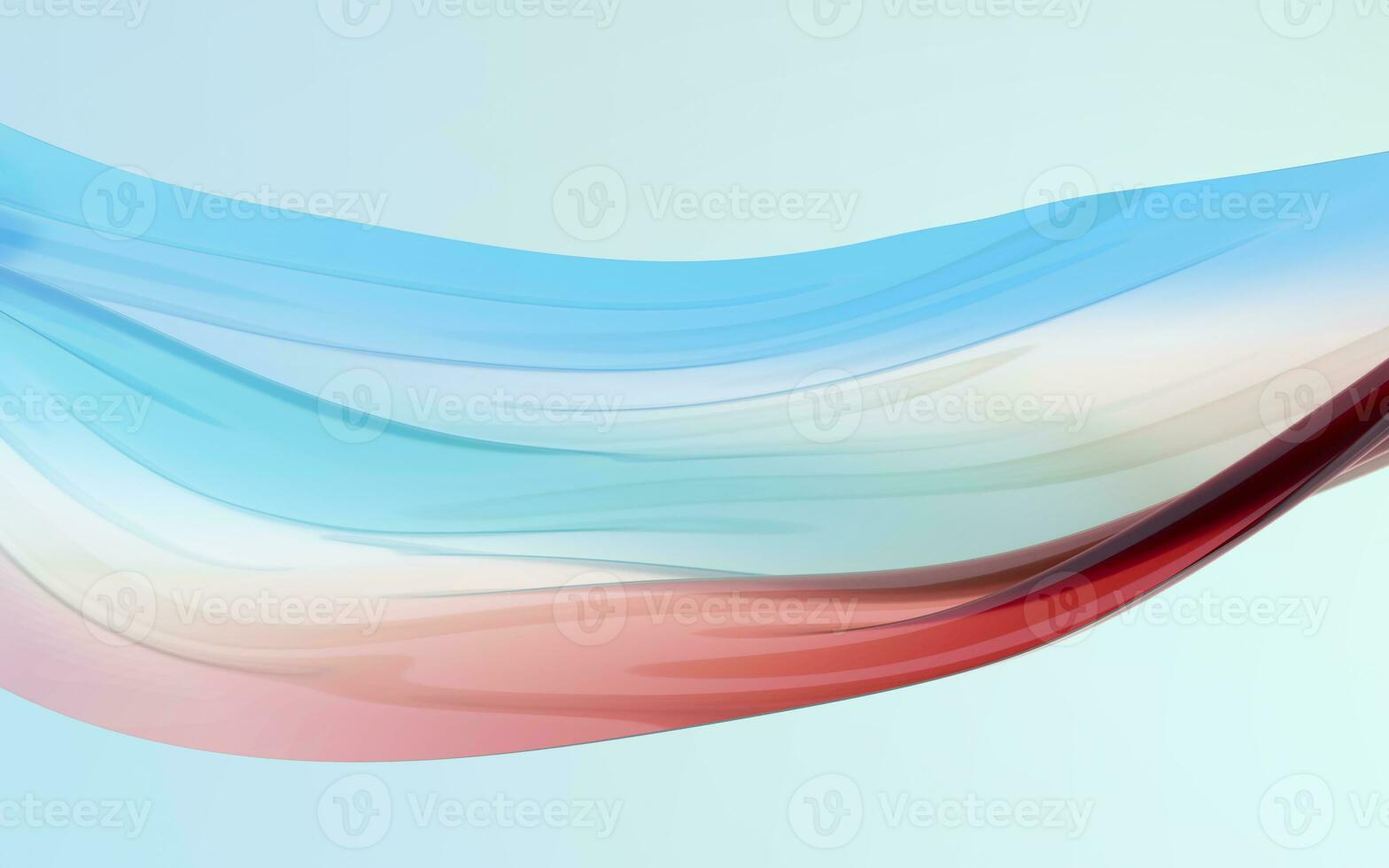 Flowing cloth, multicolored wave silk, 3d rendering. photo