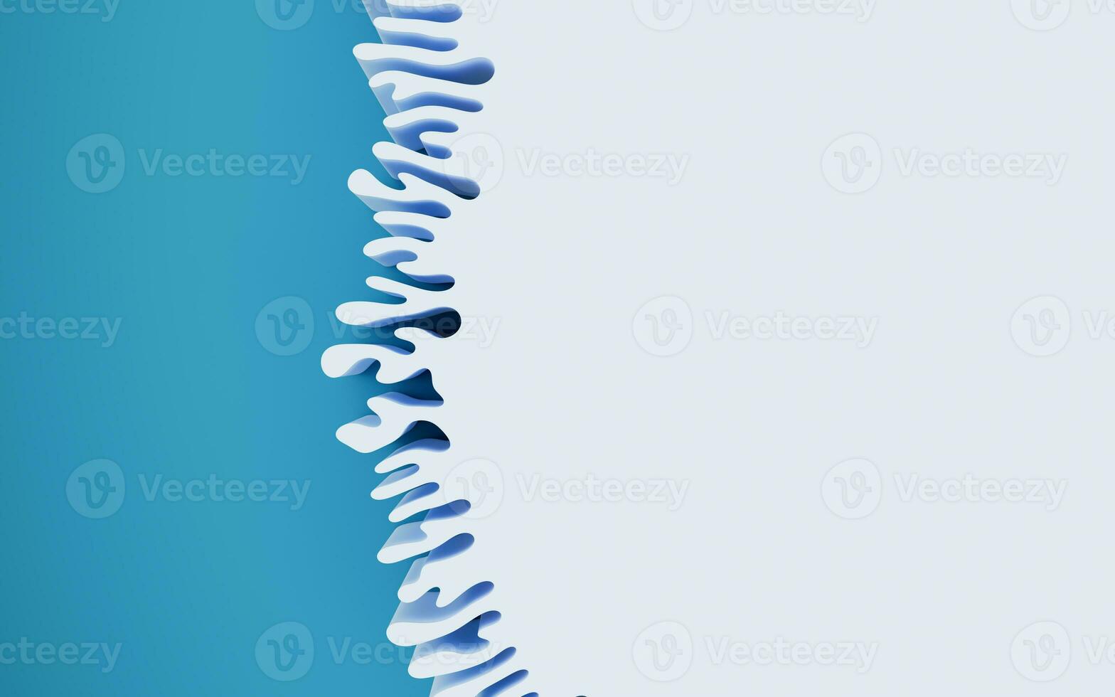 Abstract lines and curve lines, 3d rendering. photo