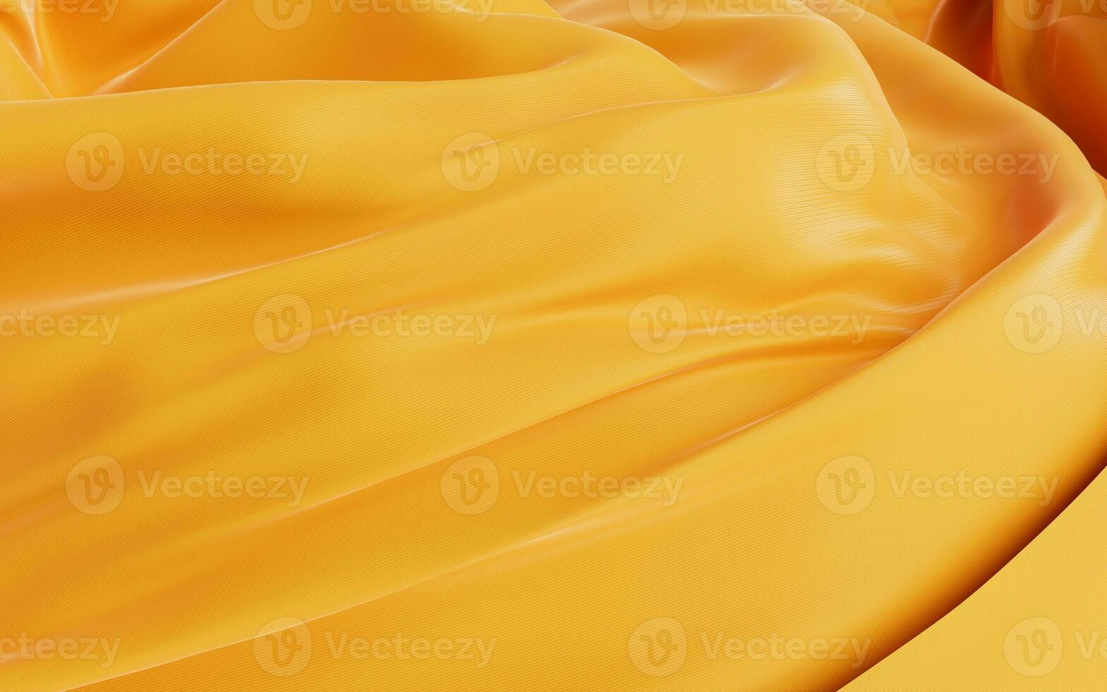 Flowing wave cloth, 3d rendering. photo