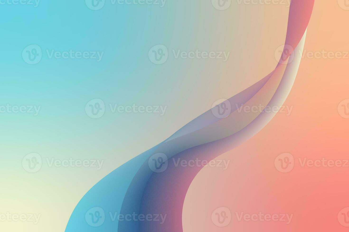 Abstract color background. Nature gradient backdrop. Vector illustration. photo