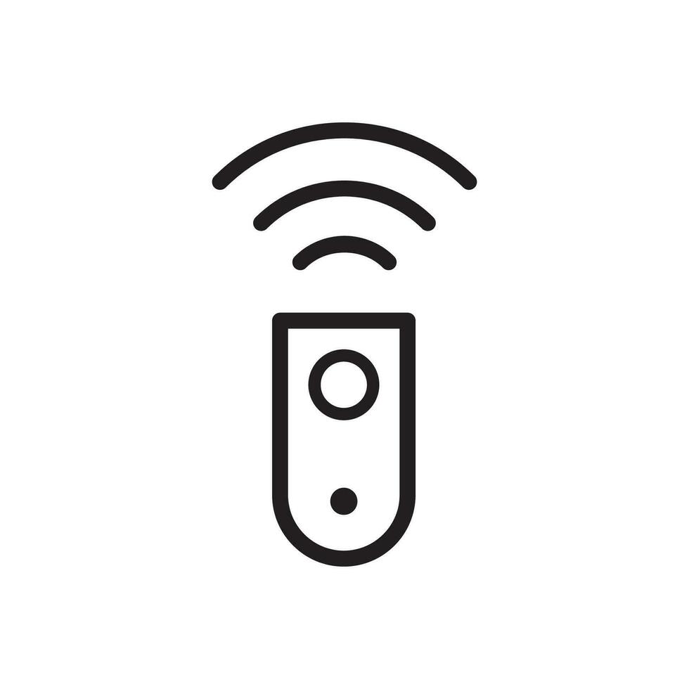 Remote control symbol icon vector design illustration