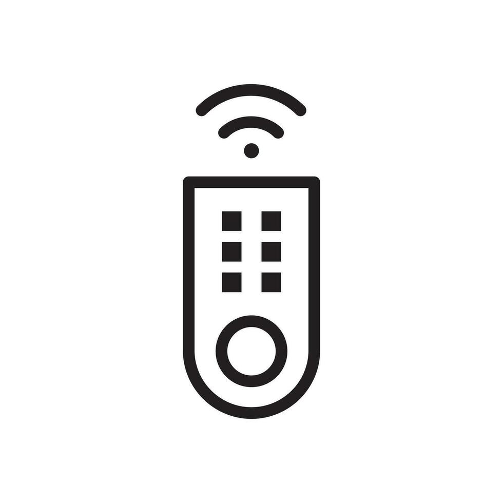 Remote control symbol icon vector design illustration