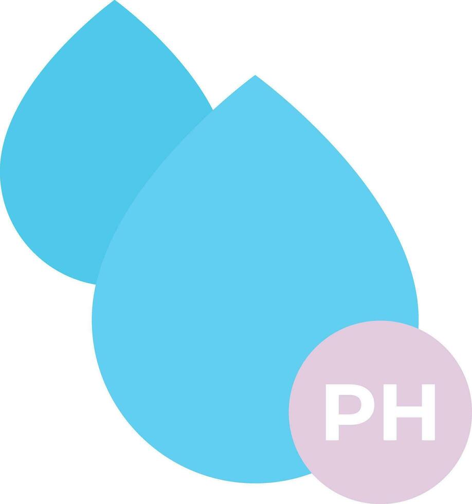 potential hydrogen Icon Vector Flat Illustration