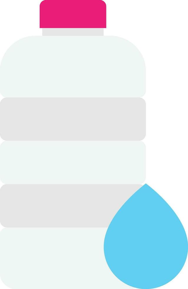water bottle Icon Vector Flat Illustration