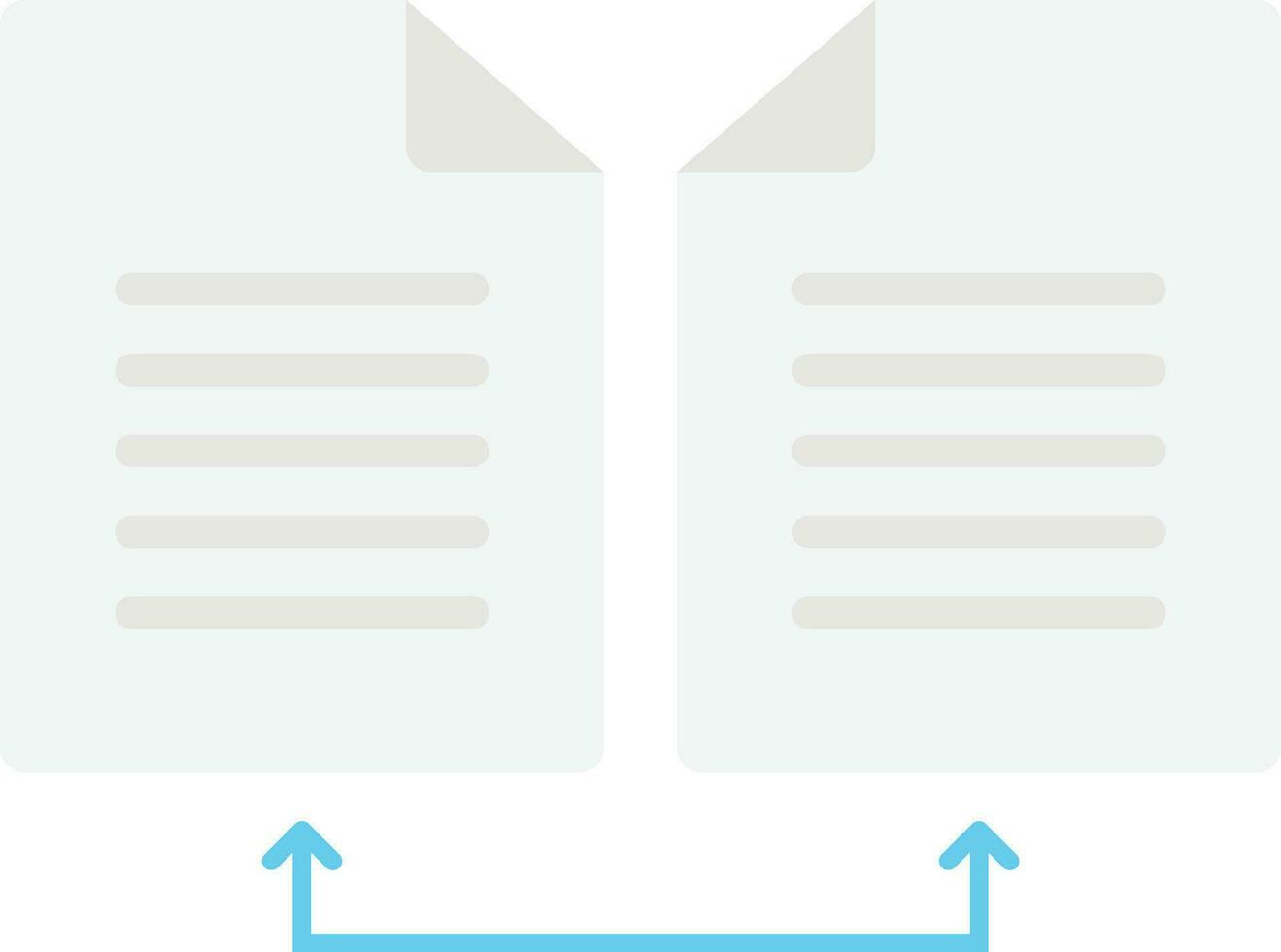 comparar vector plano icono ilustración