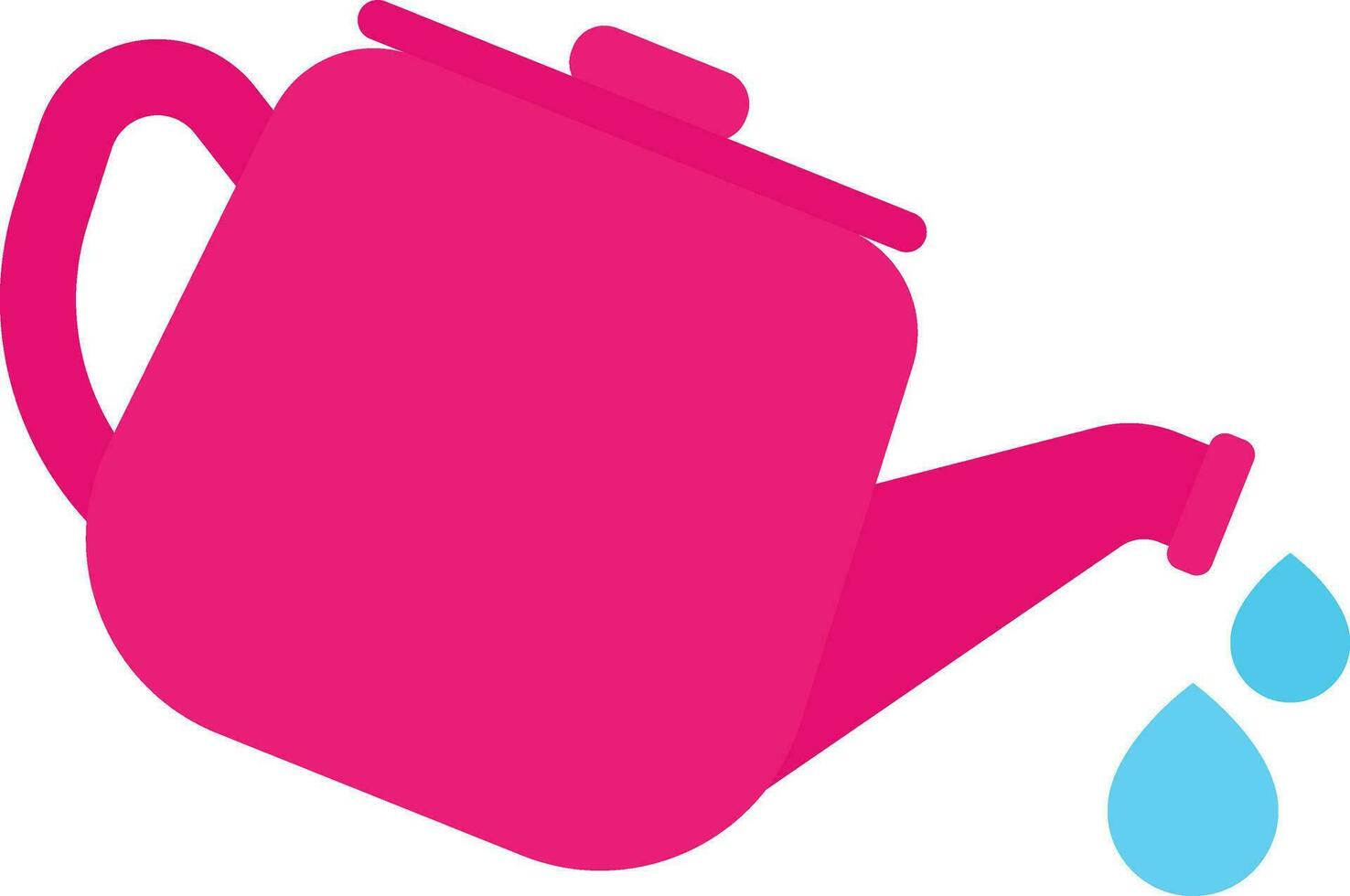 watering Icon Vector Flat Illustration