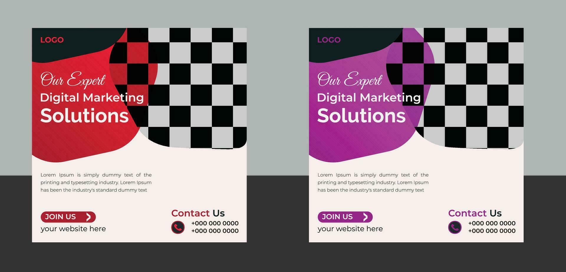 business social media post design vector