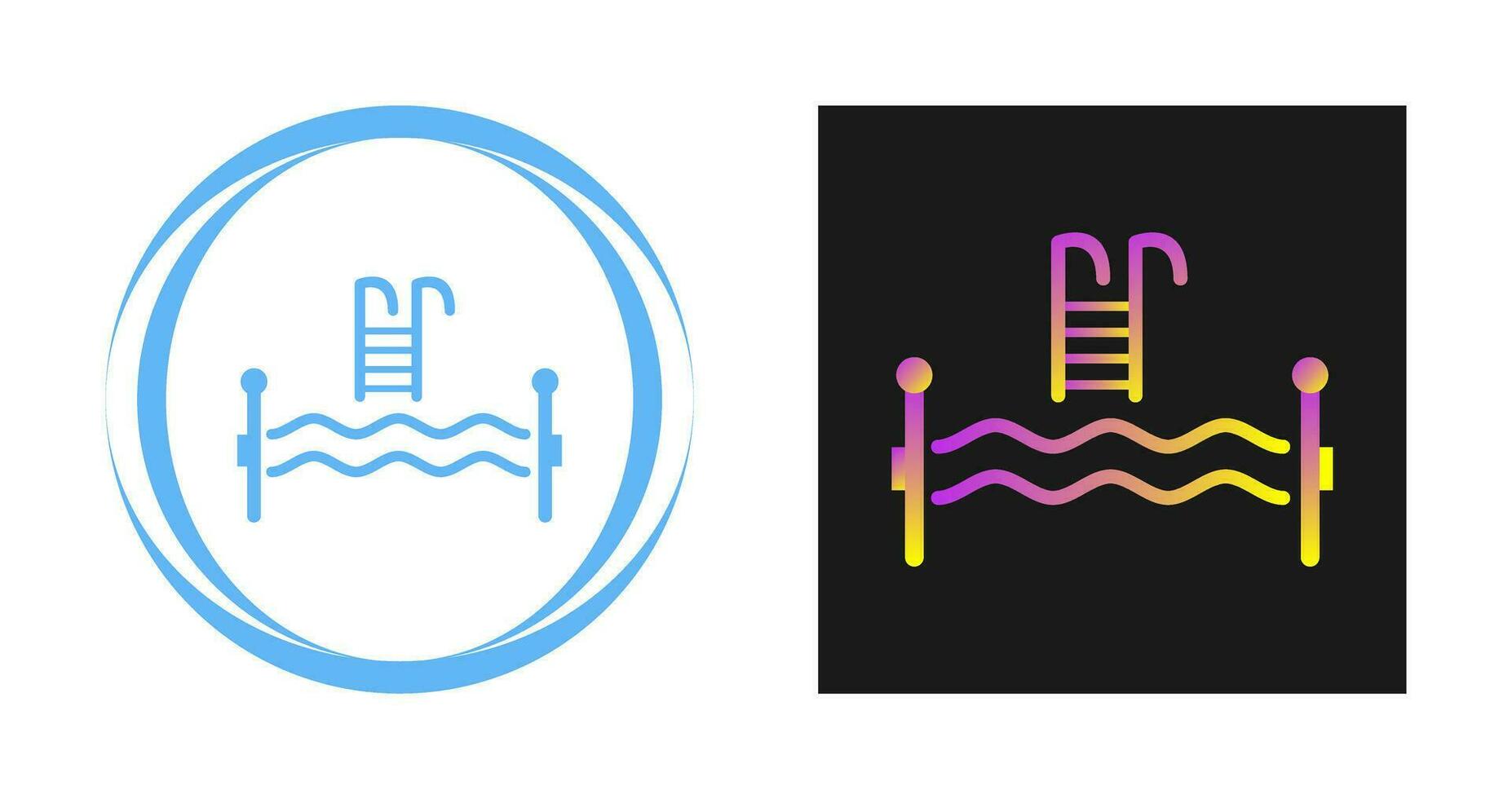 Swimming Pool Vector Icon