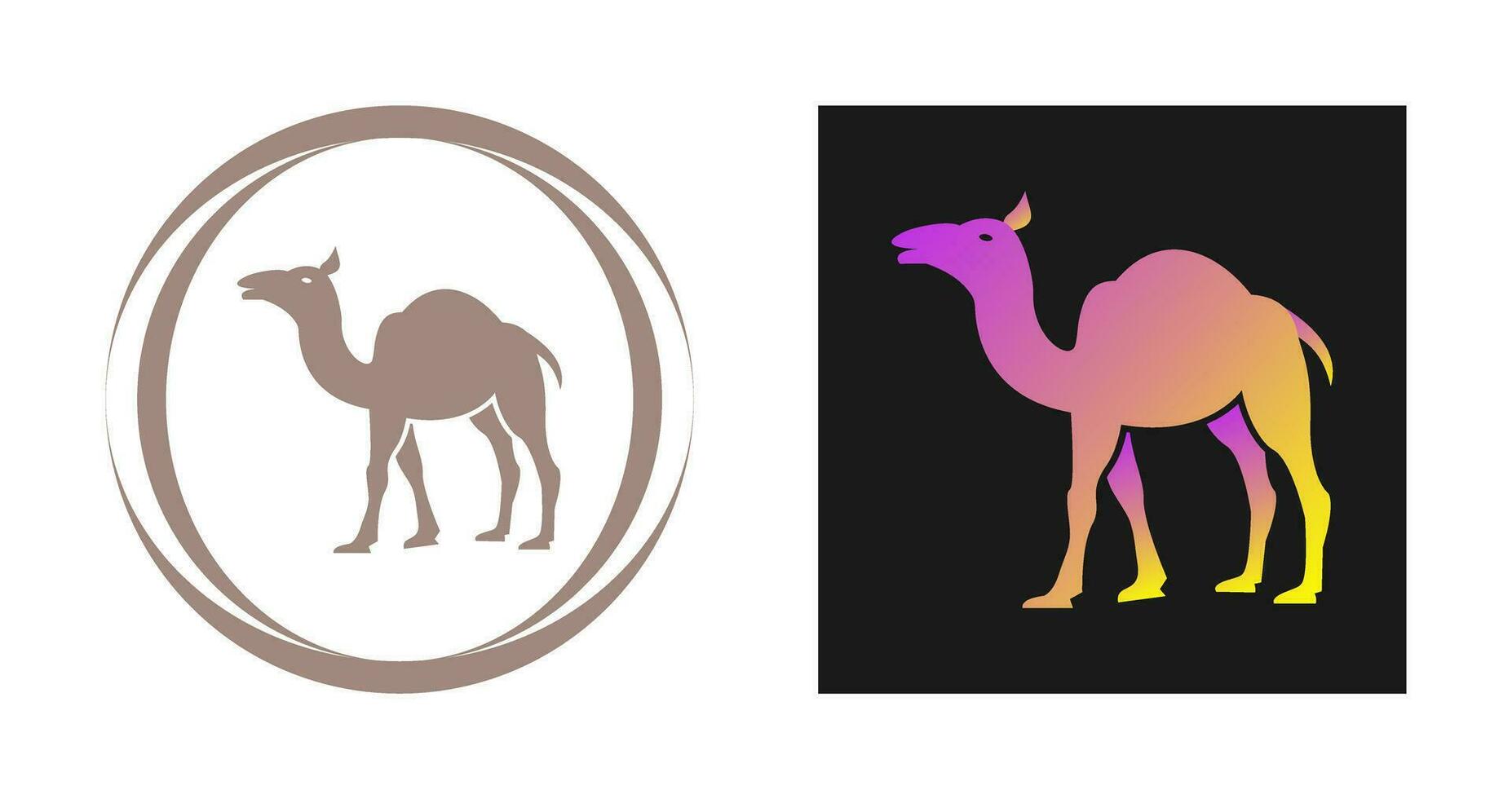 Camel Vector Icon