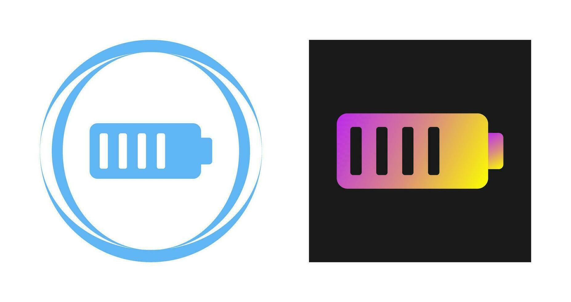 Full Battery Vector Icon