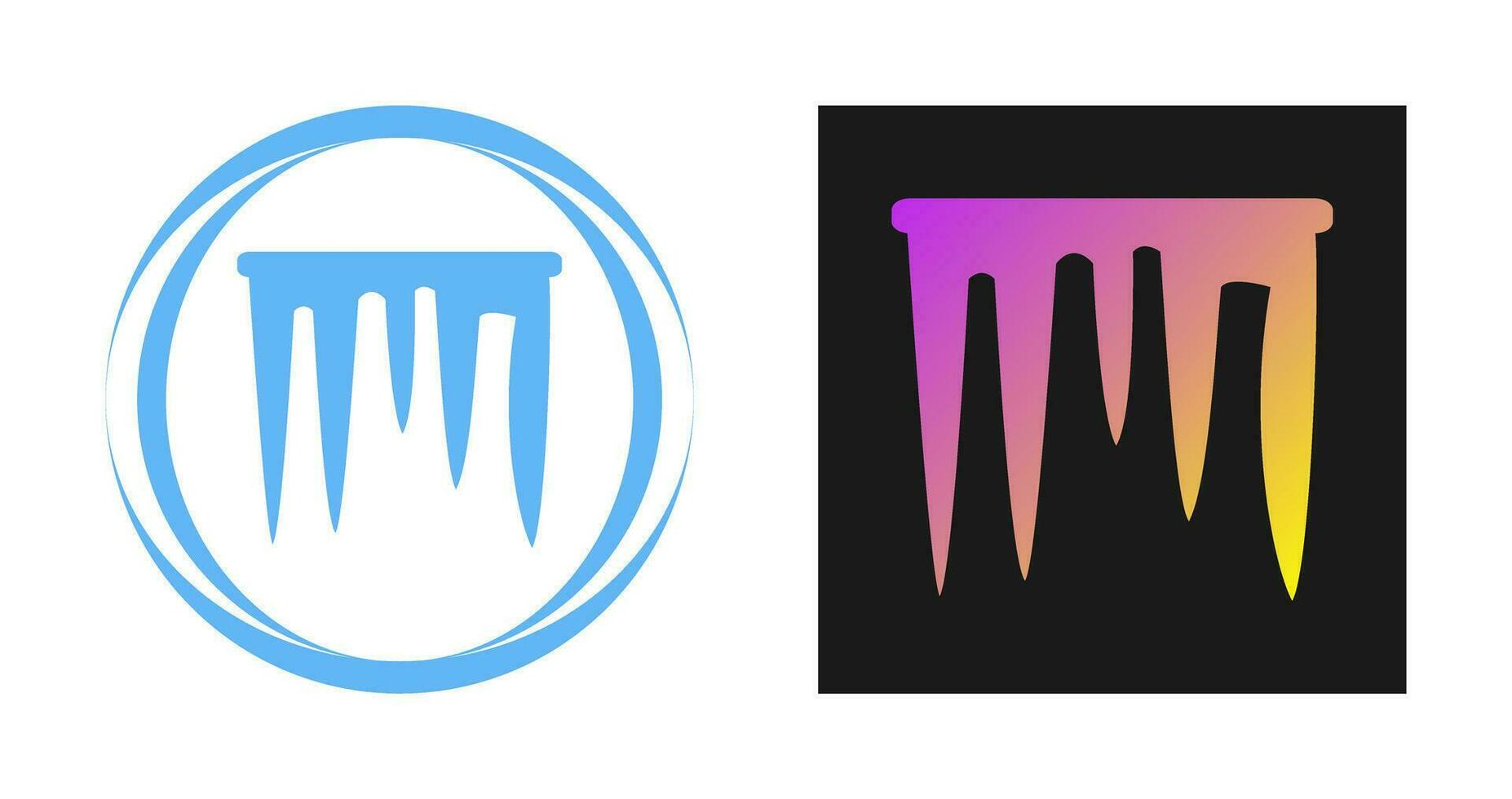 Icicles Vector Icon