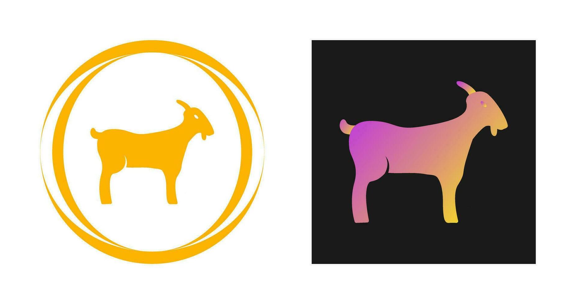 Goat Vector Icon