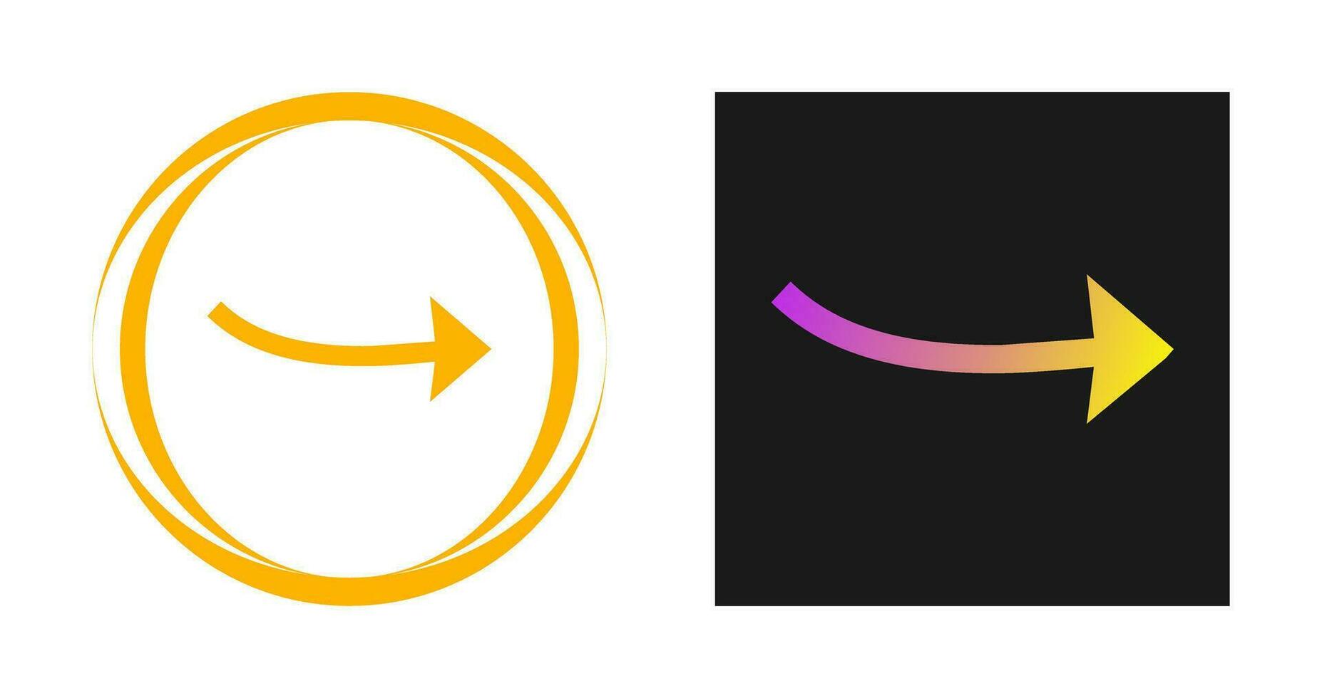 Arrow Pointing Right Vector Icon