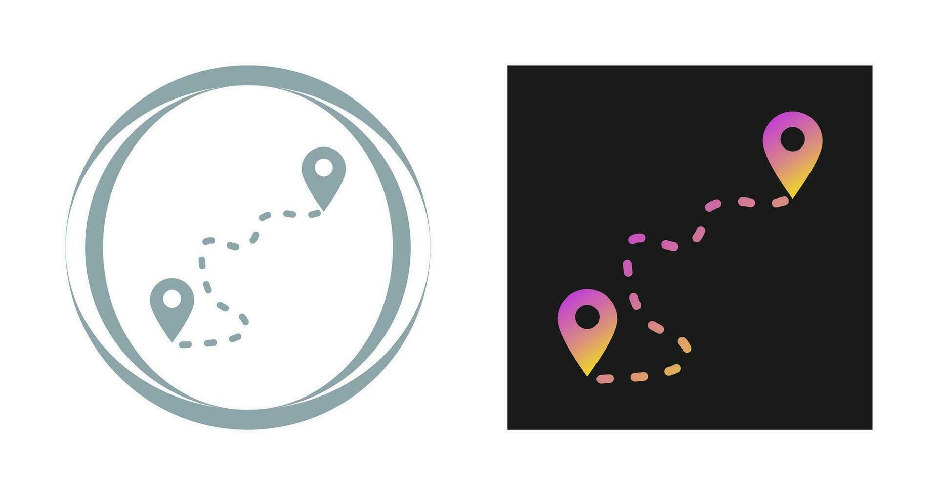 Distance Vector Icon