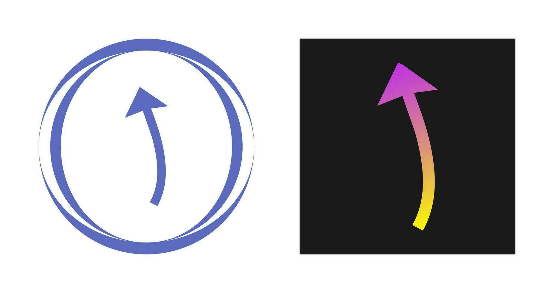 Arrow Pointing Up Vector Icon
