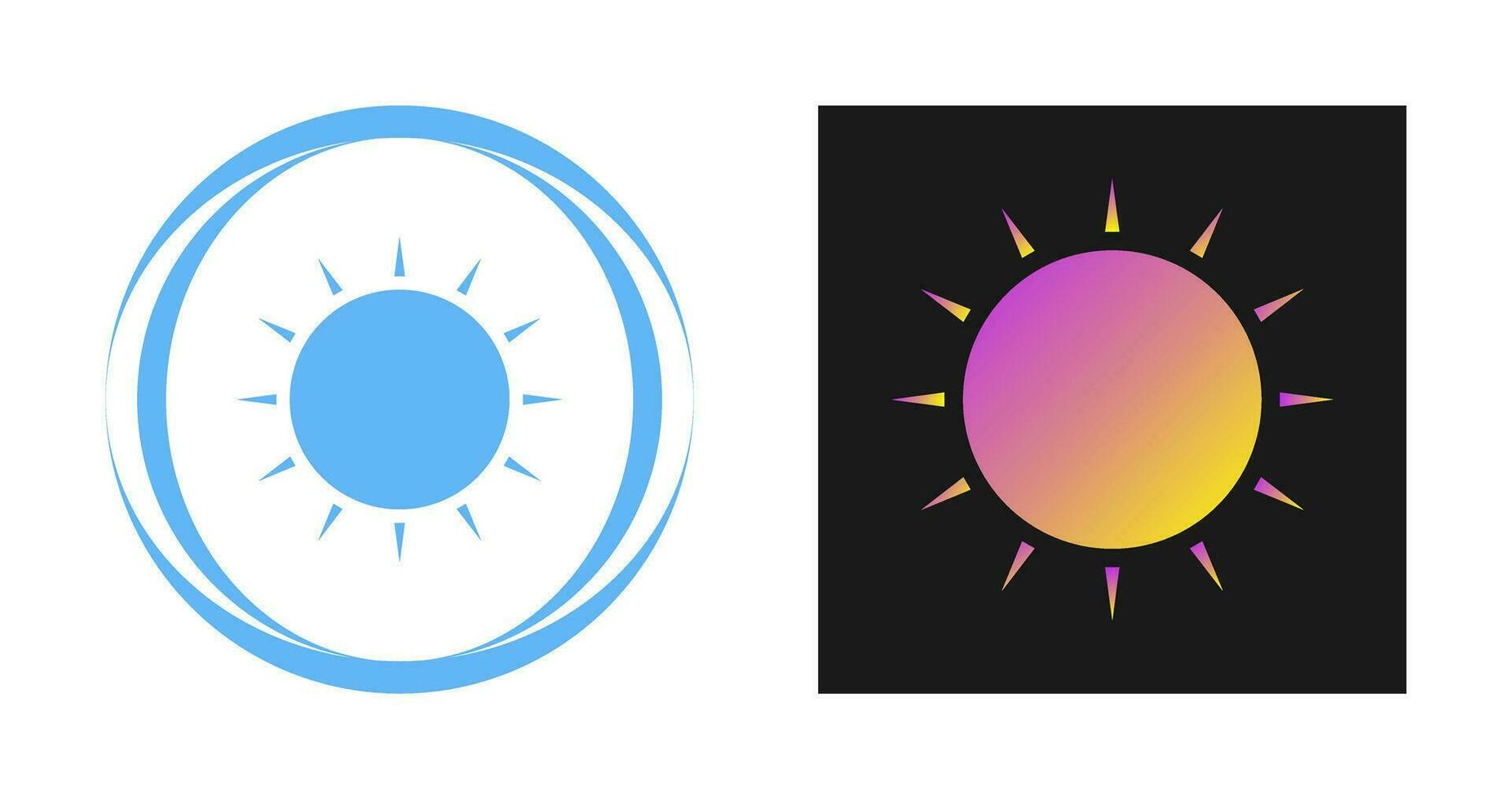 Sun Vector Icon