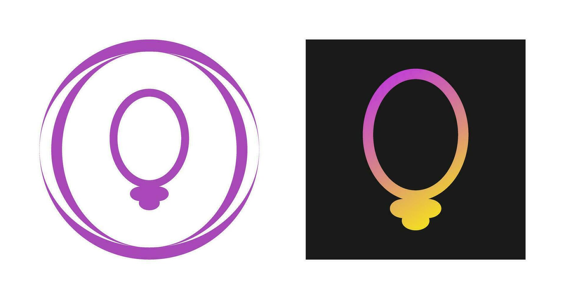 Mirrors Vector Icon